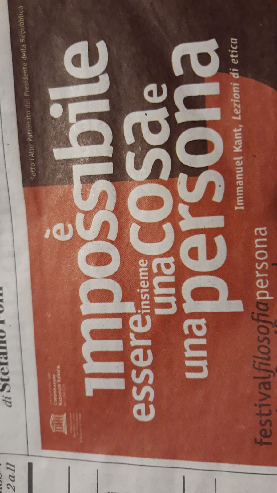 Le Anti-Cose non credono ne Le&nbsp;Cose