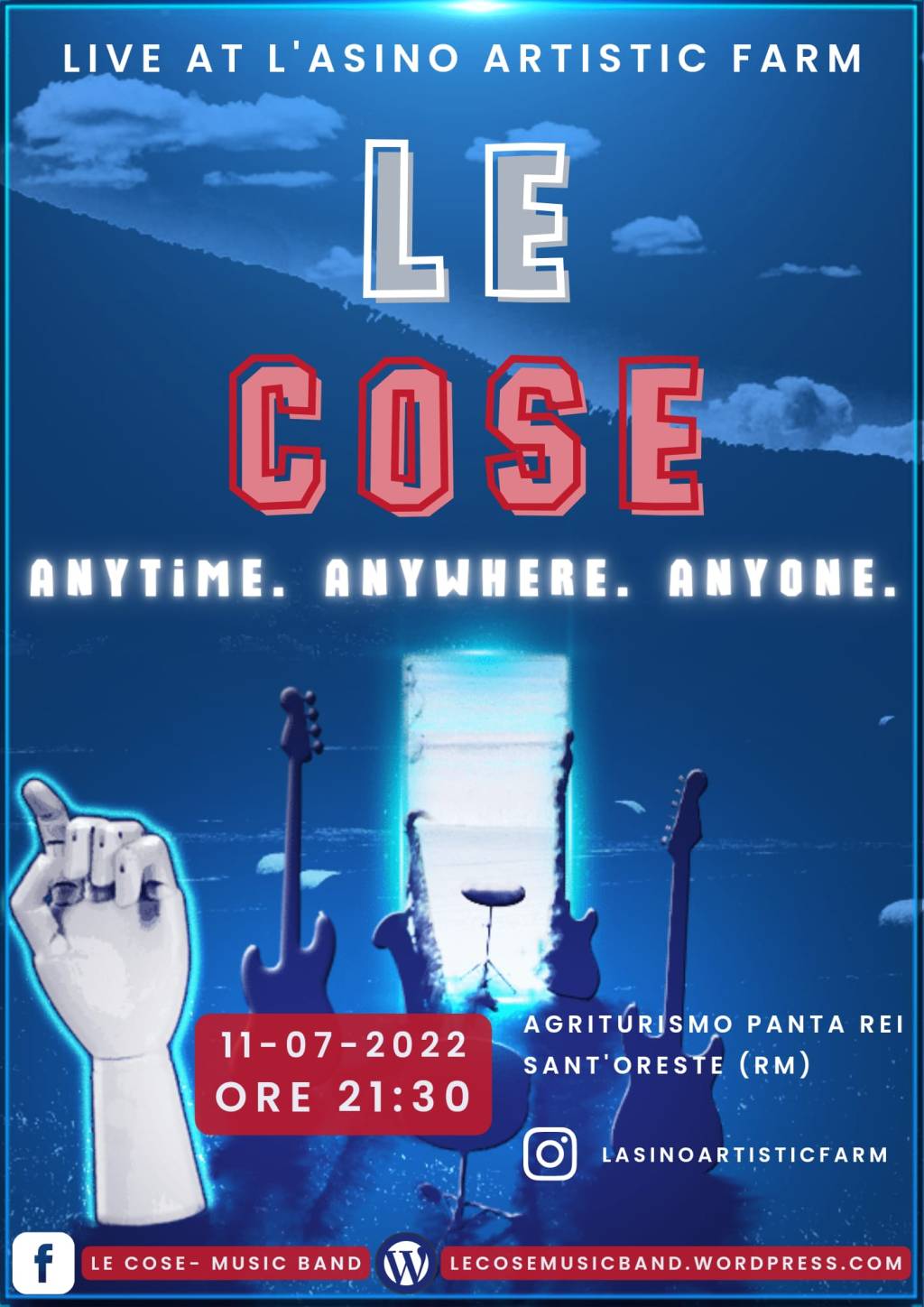 Le Cose Neverending Tour – Live@Sant’Oreste 11.07.22