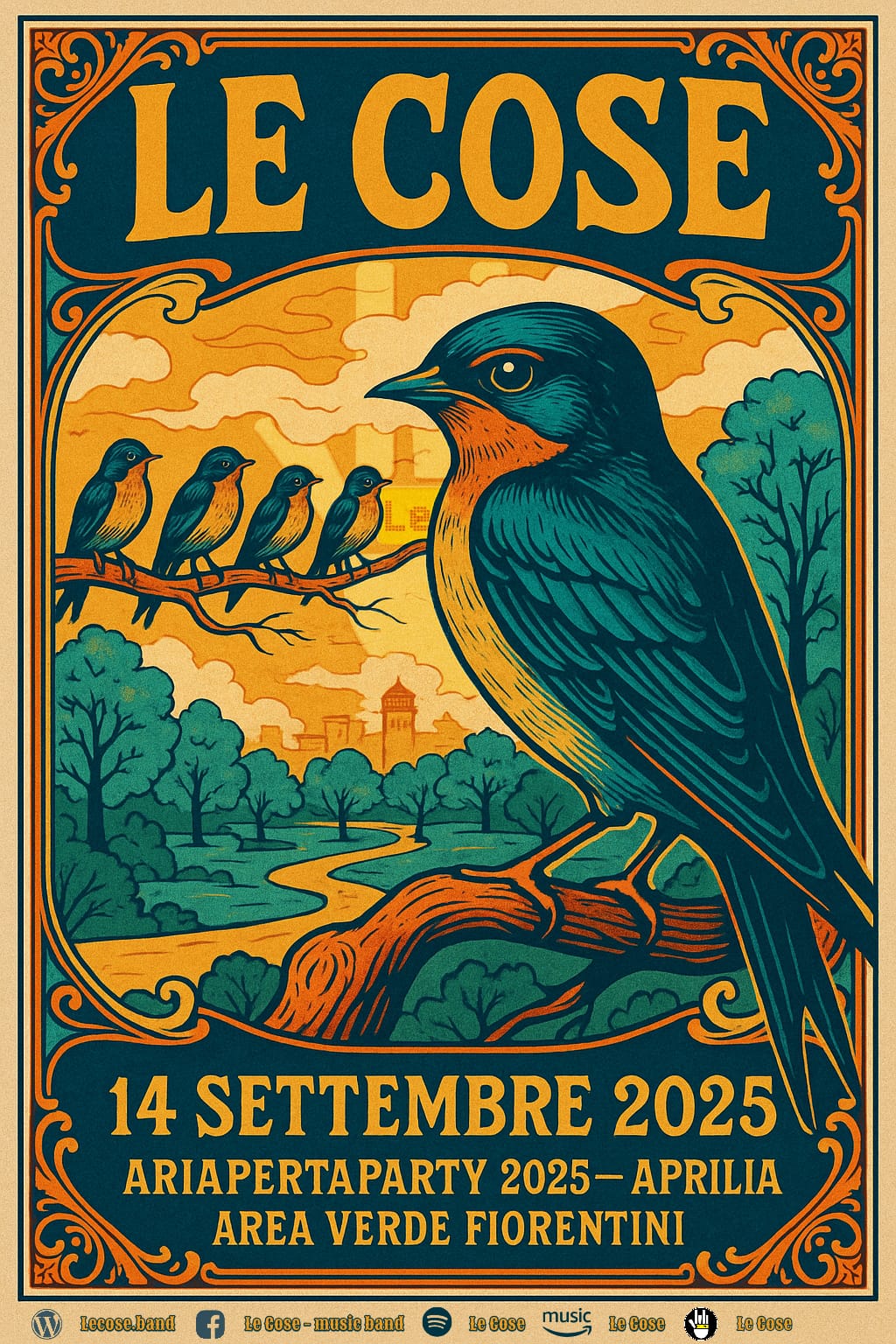Le Cose live@Aprilia&nbsp;14.09.2025