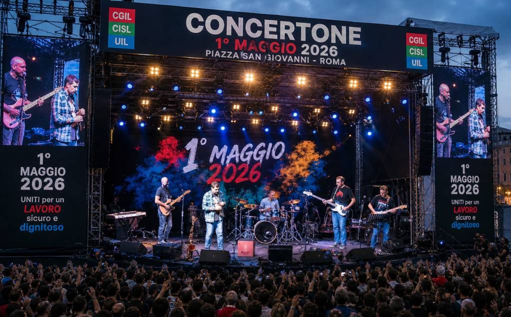 Le Cose headliner al Concertone del Primo&nbsp;Maggio